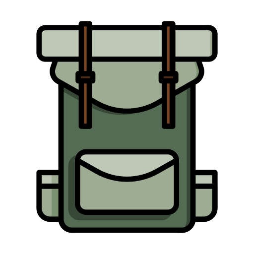 mochila icono gratis