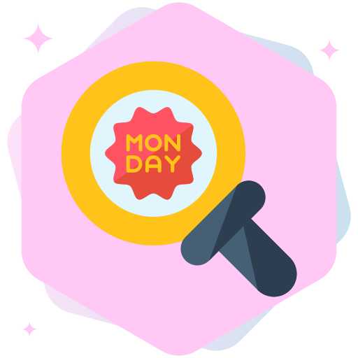 lunes cibernético icono gratis