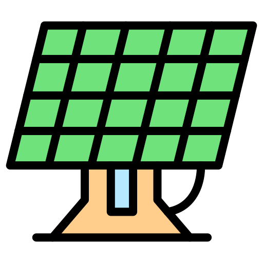 panel solar icono gratis