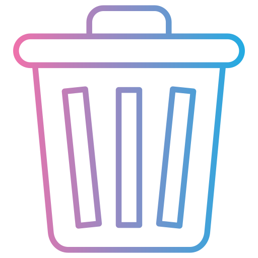 contenedor de basura icono gratis