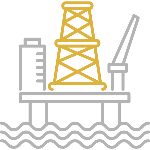 plataforma de petróleo grátis ícone plataforma de petróleo grátis ícone