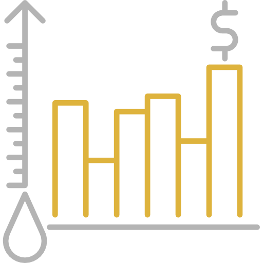 precio del petróleo icono gratis