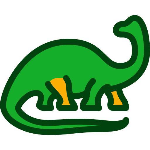 brontosaurio icono gratis