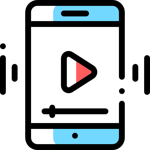 Music and multimedia free icon