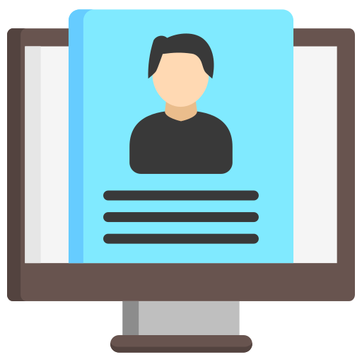 Online resume - Free professions and jobs icons