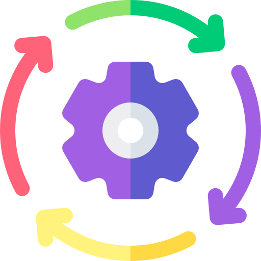 Work process Basic Rounded Flat icon