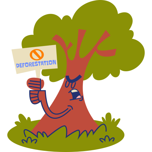 la déforestation gratuit sticker la déforestation gratuit sticker