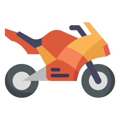 motocicleta icono gratis