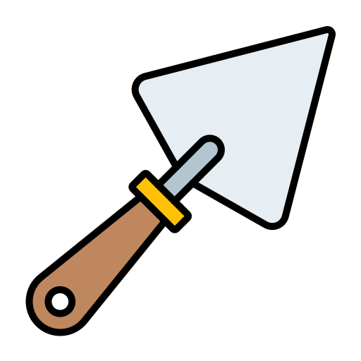 Plastering - Free construction and tools icons