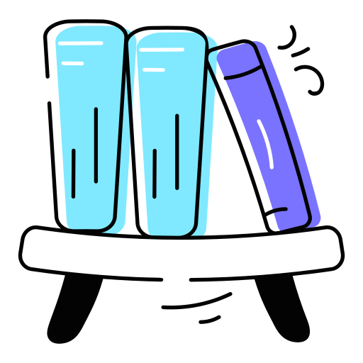 estante para libros icono gratis