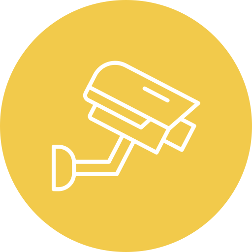 circuito cerrado de televisión icono gratis