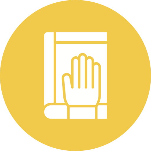 juramento icono gratis