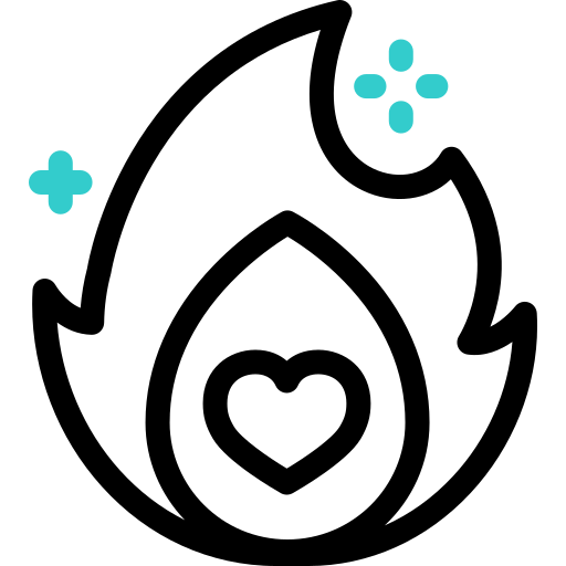 pasión icono gratis