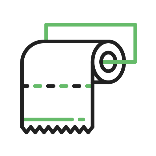 Toilet roll free icon