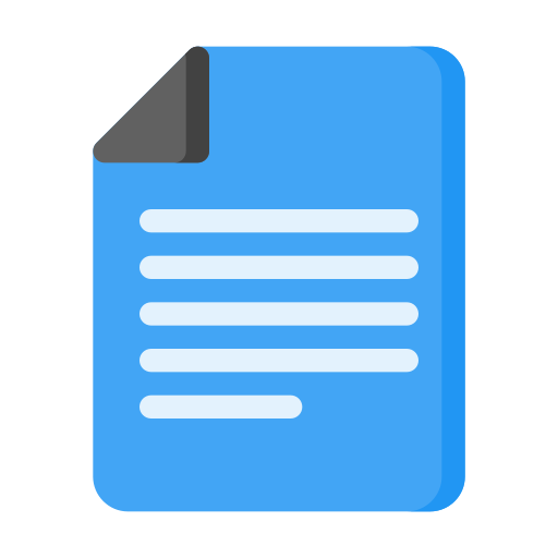 File Generic color fill icon