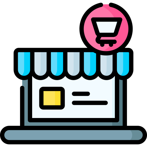 Online shop free icon Online shop free icon
