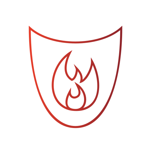 signo de fuego icono gratis