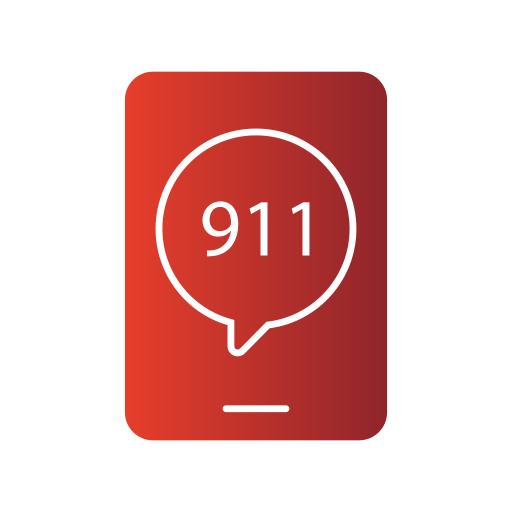 chamada para o 911 grátis ícone chamada para o 911 grátis ícone