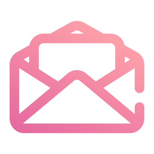 Email Generic gradient outline icon