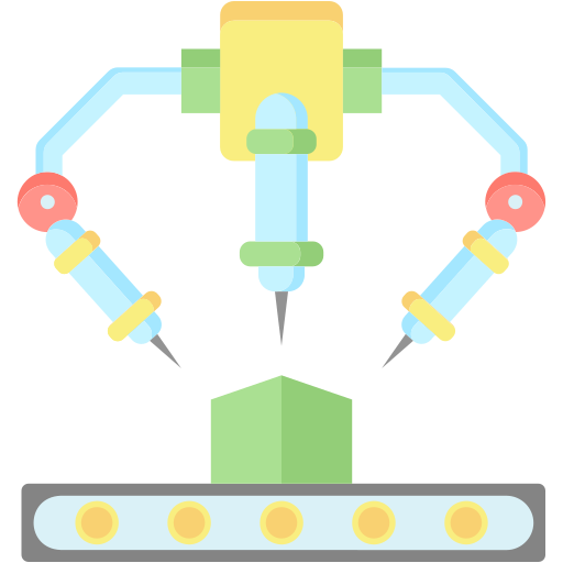 automatización robótica de procesos icono gratis