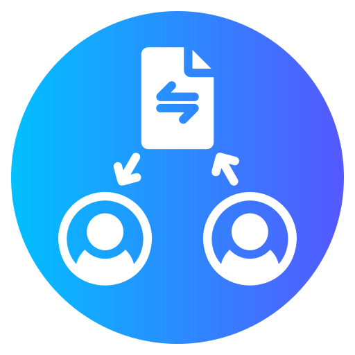 transferencia de datos icono gratis