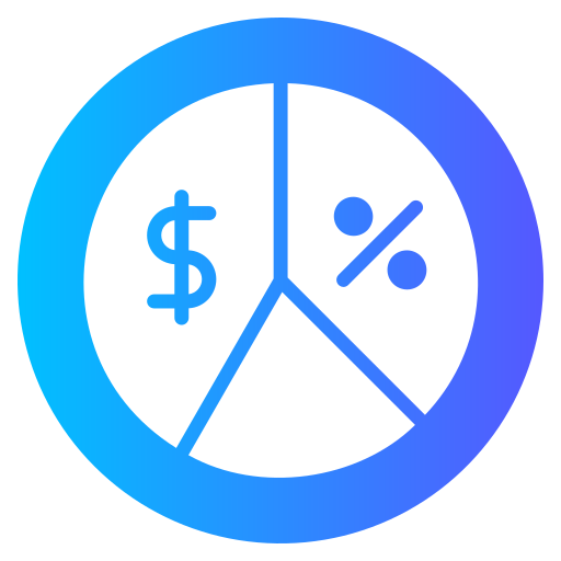 dividendo icono gratis