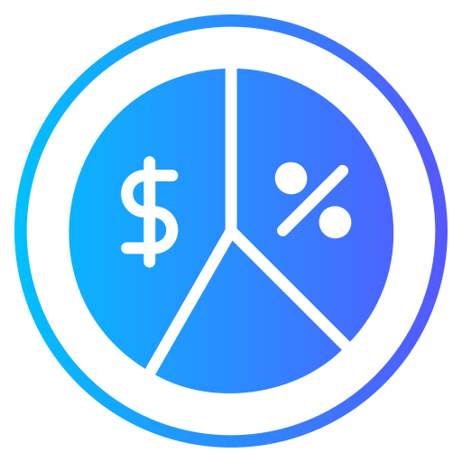 dividendo icono gratis