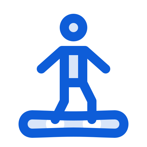 snowboarding icono gratis