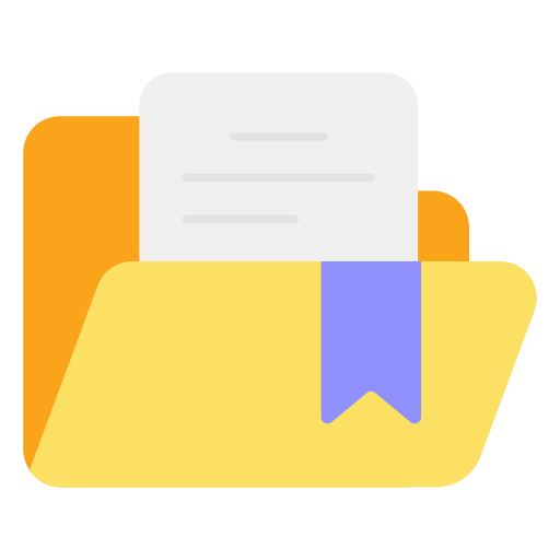 marcador de carpeta icono gratis