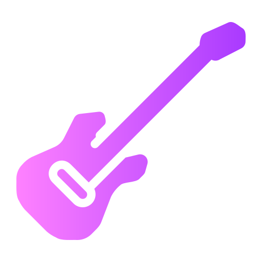 guitarra electrica icono gratis