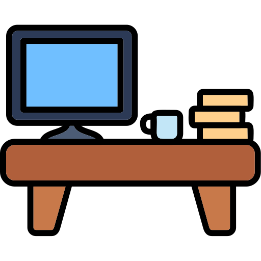 Work place - Free furniture and household icons