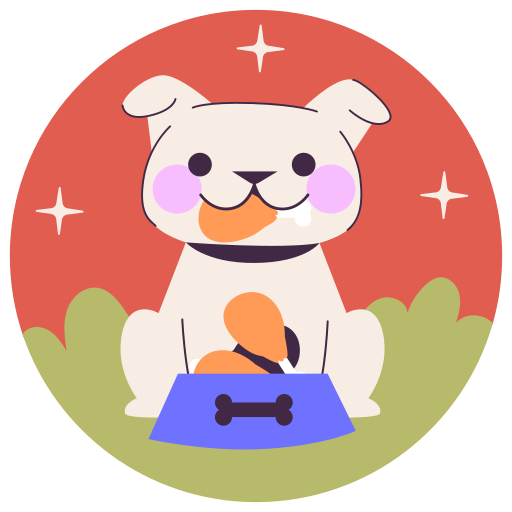 cachorro grátis figurinha