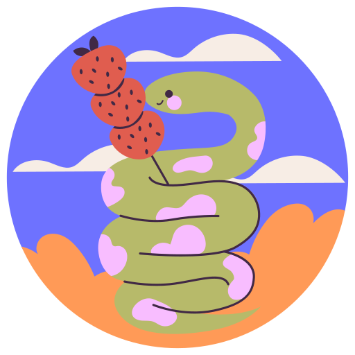 serpiente gratis sticker