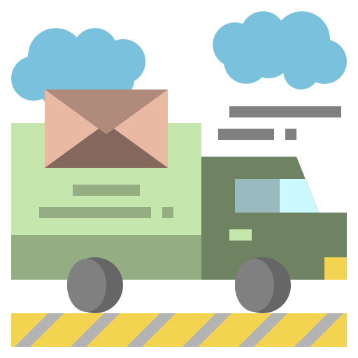 transporte icono gratis