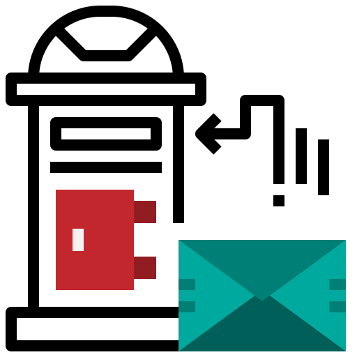 Postbox free icon