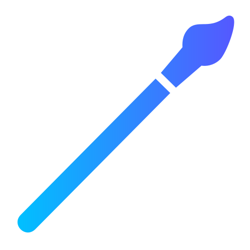 cepillo de pintura icono gratis