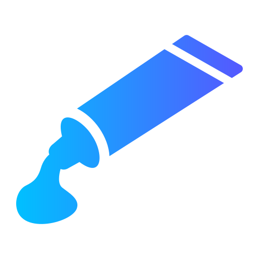 tubo de pintura icono gratis