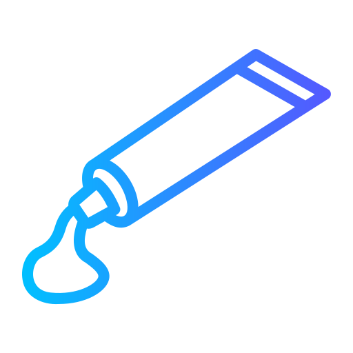 tubo de pintura icono gratis