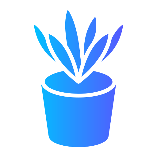 planta en maceta icono gratis