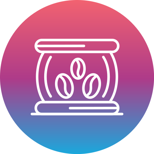 Кофейные зерна бесплатно иконка