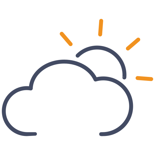 Cloudy free icon
