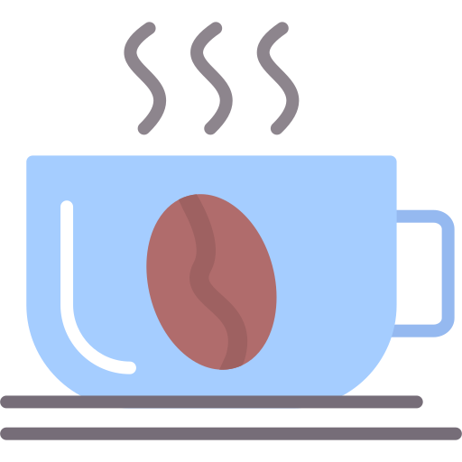 café caliente icono gratis