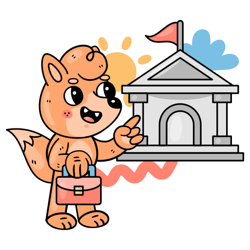 University free sticker