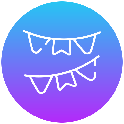 guirnaldas icono gratis