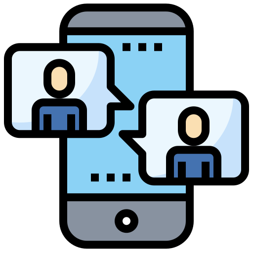 comunicación icono gratis