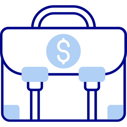 bolsa de dinero icono gratis