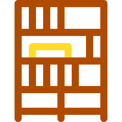 Книжный шкаф бесплатно иконка