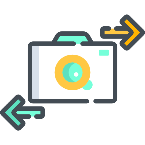 cámara fotográfica icono gratis