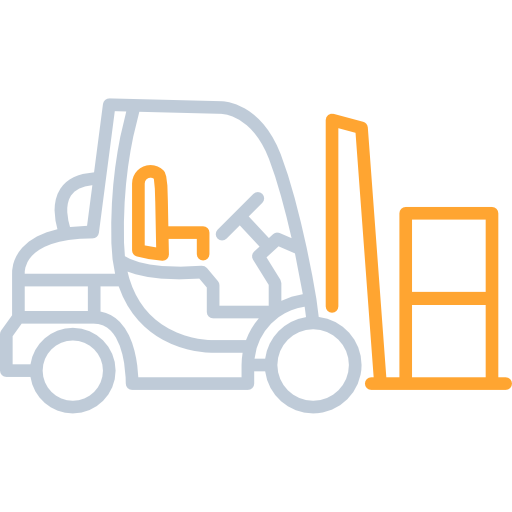 Forklift Cubydesign Two Tone icon
