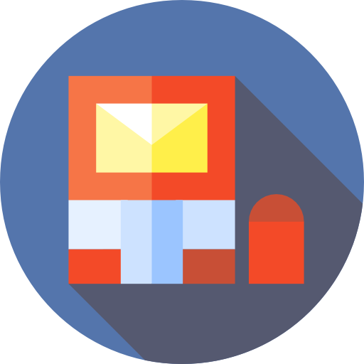 oficina postal icono gratis